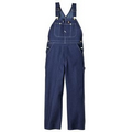 Indigo Bib Overalls with Cross Over High Back